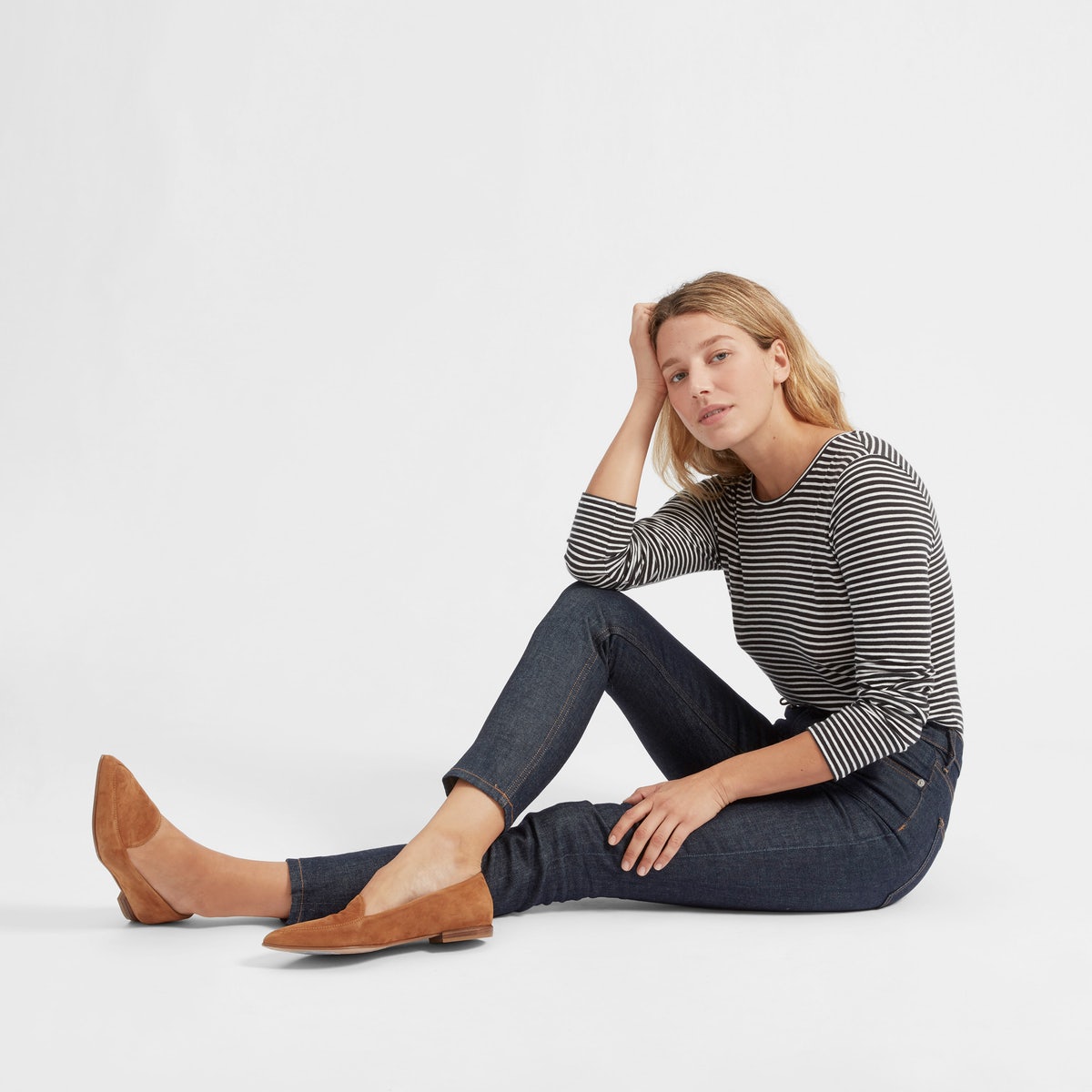 everlane pointed flats