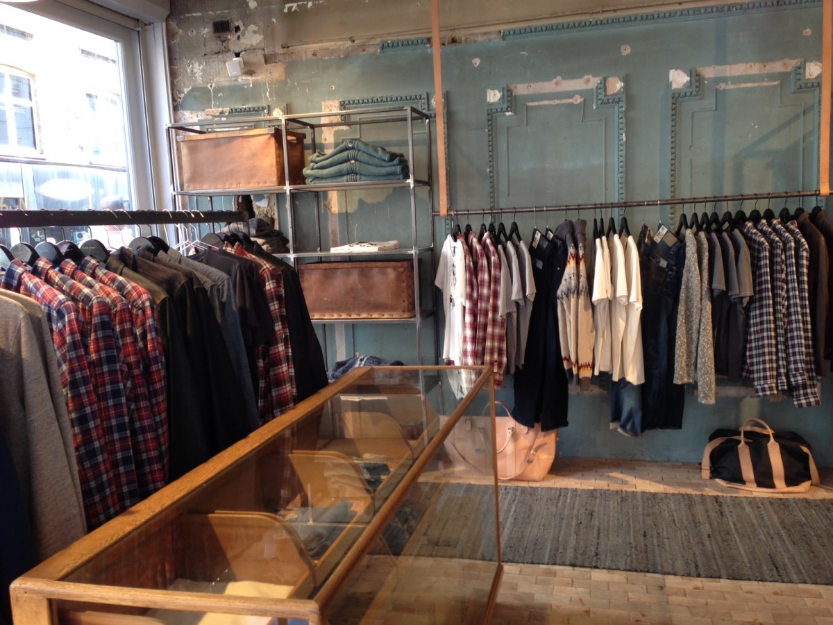 Shop visit Nudie jeans repair centre, what a great idea! Well