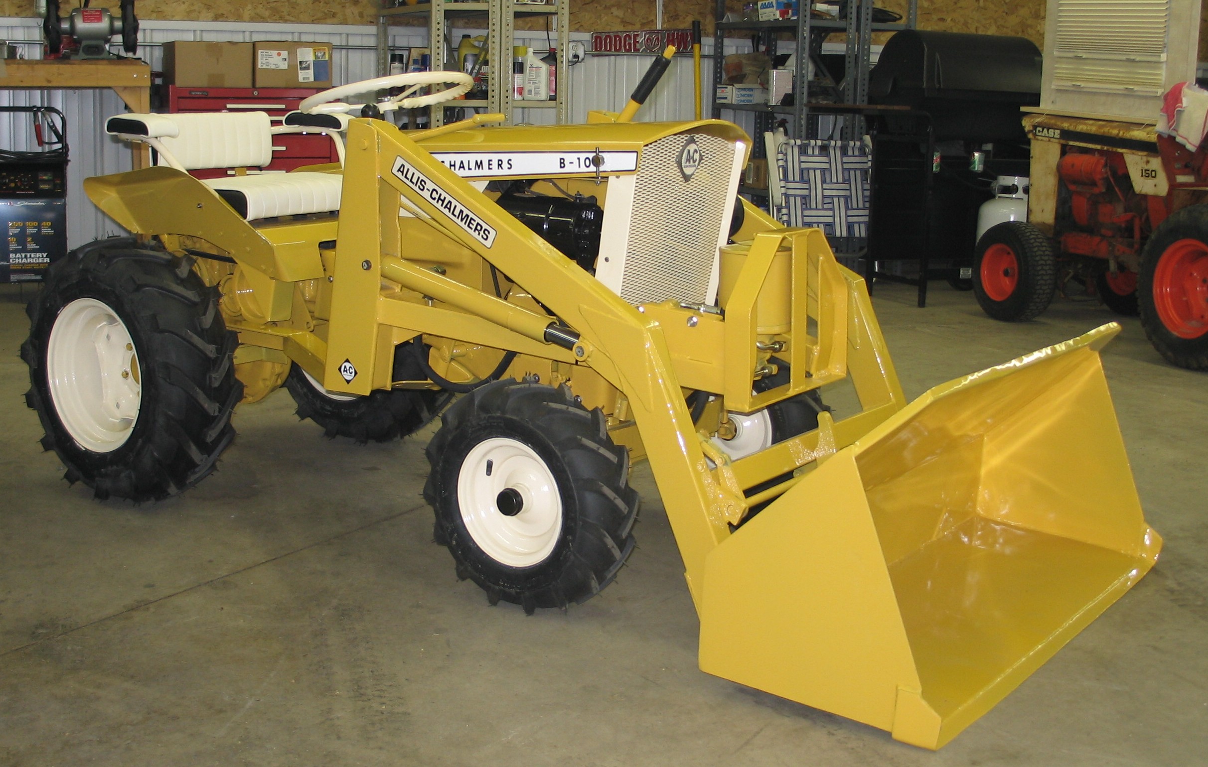 ﻿ below are garden tractors for sale sent in by other people if you have an rare, unusual or odd ball garden tractor you want to list on this site send me the information along with … Value On A Ac B110 W/ Factory Bucket Loader? - Allis Chalmers, Simplicity Tractor Forum - GTtalk