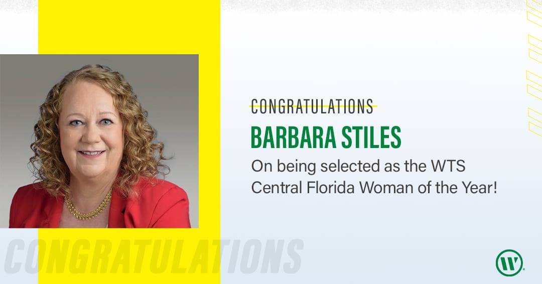 Wgi S Barbara Stiles Fsmps Cpsm Selected As The Wts Central Florida Woman Of The Year Wgi
