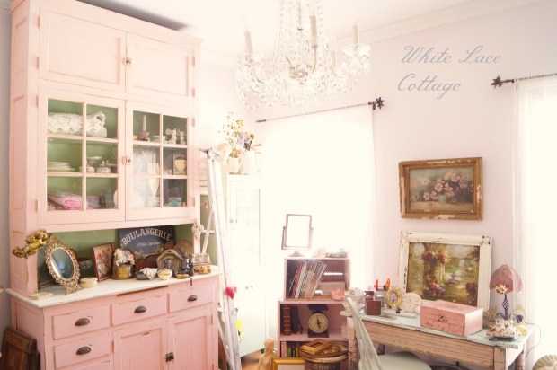 53 cm · roll width: Shabby Chic Inspiration Tour Of A Studio Anne P Makeup And More