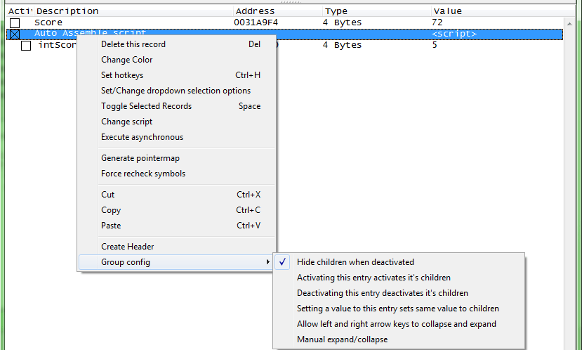 Walk you through the process, although the specifics will change for each game. Code Injection Editable Values Cheat Engine