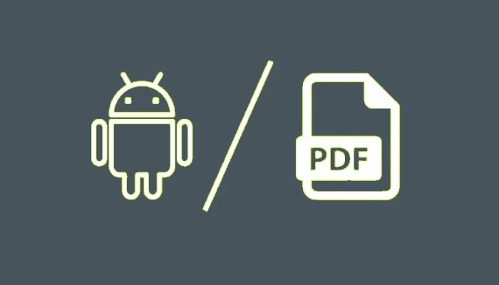 Cannot open pdf files on android phone