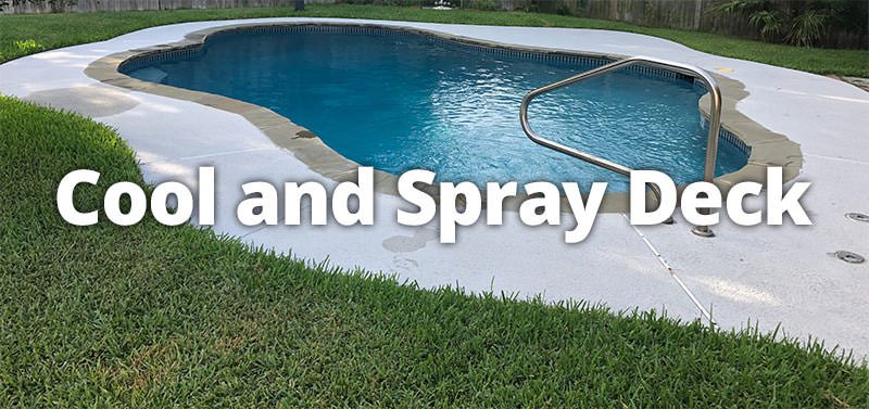 Standard kool deck, known as keystone kool deck, comes at a slightly lower cost. Transform Your Concrete With A Spray Or Cool Deck Coating Willsha Pools