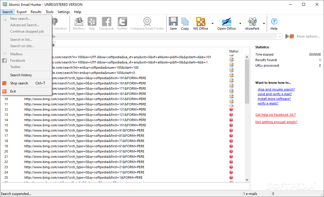 Download Atomic Email Hunter 15 19 0 481