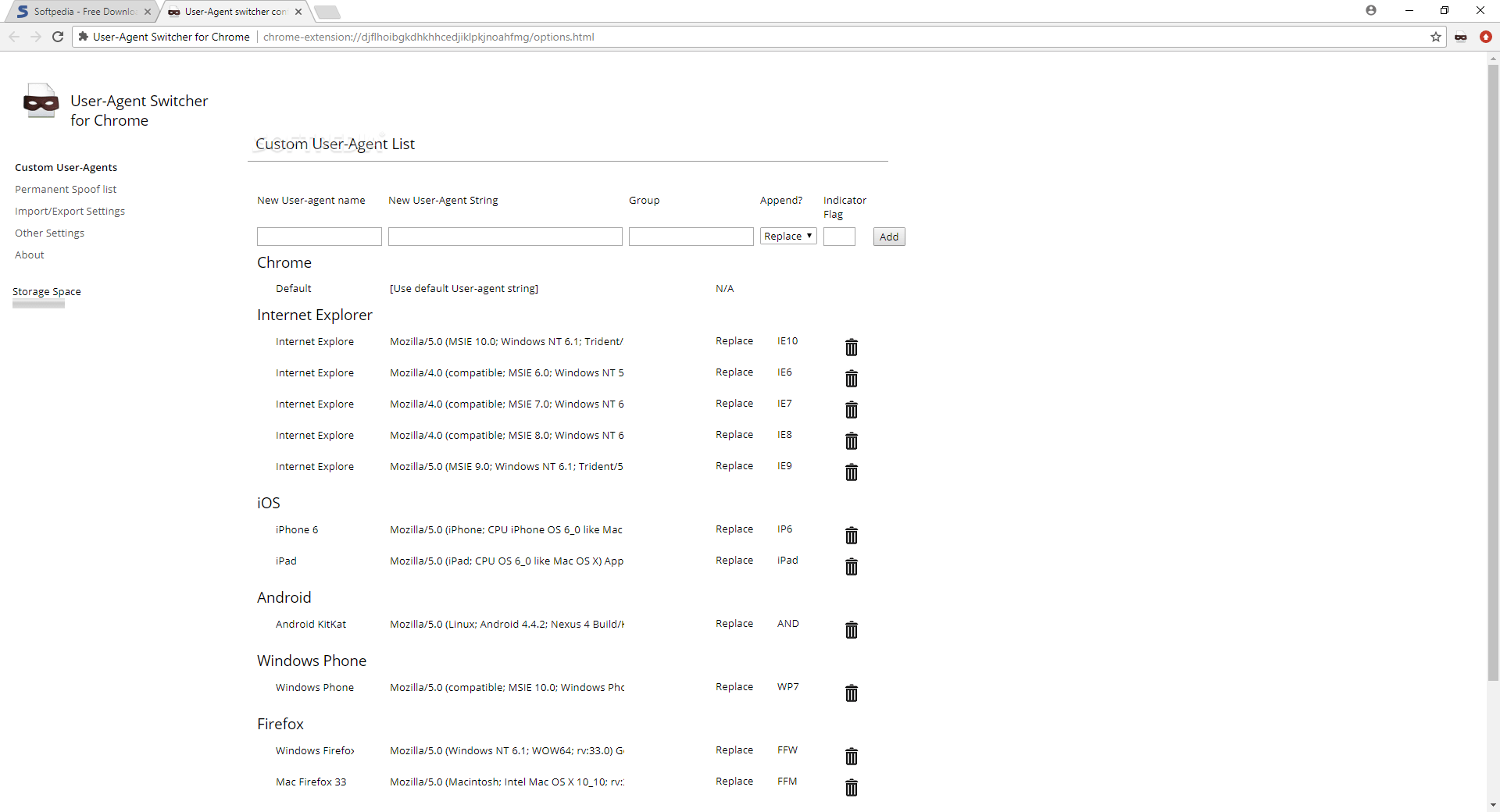 Oct 20, 2021 · idm integration provides google chrome users with a simple, yet useful extension that enables them to send downloads to internet download manager, one … Download User-Agent Switcher for Chrome 1.1.0