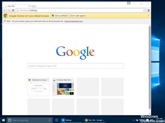 If you make chrome your default browser, any links that you click will open automatically in chrome. How To Repair Cannot Make Chrome Your Default Browser Windows Bulletin Tutorials