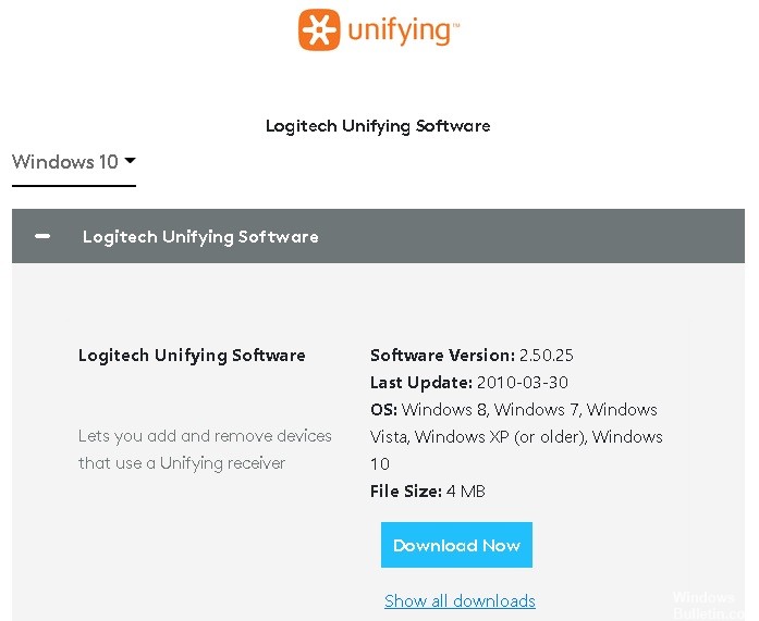 Mar 17, 2021 · logitech unifying software is trying to address this problem to make things easier for users. So Reparieren Sie Logitech Unifying Receiver Der Auf Einem Windows Pc Nicht Funktioniert Windows Bulletin Tutorials