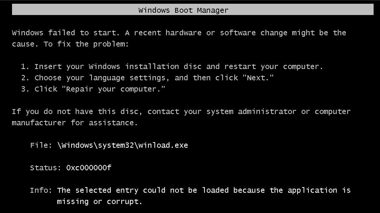 Fix MBR (Master Boot Record) Errors in Windows 10