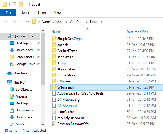 How to Add Open Windows Terminal Here Option to Right-click Menu