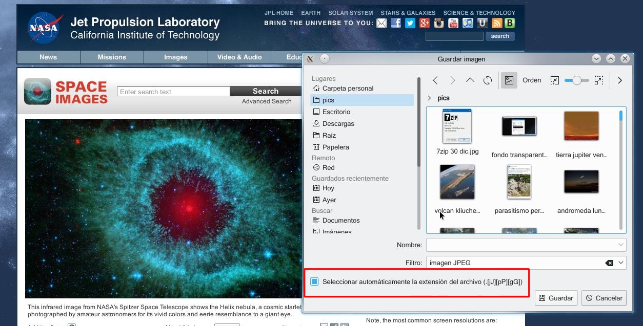 patrones de filtrado kdialogs