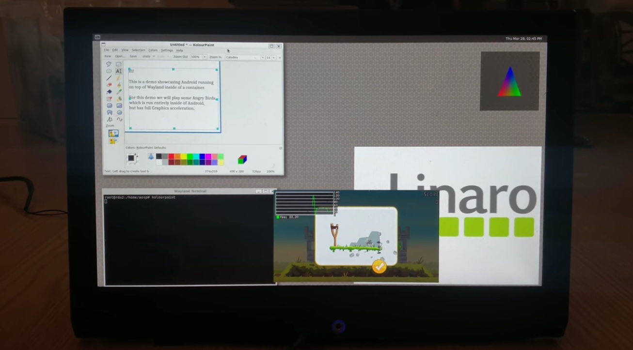 SPURV android wayland