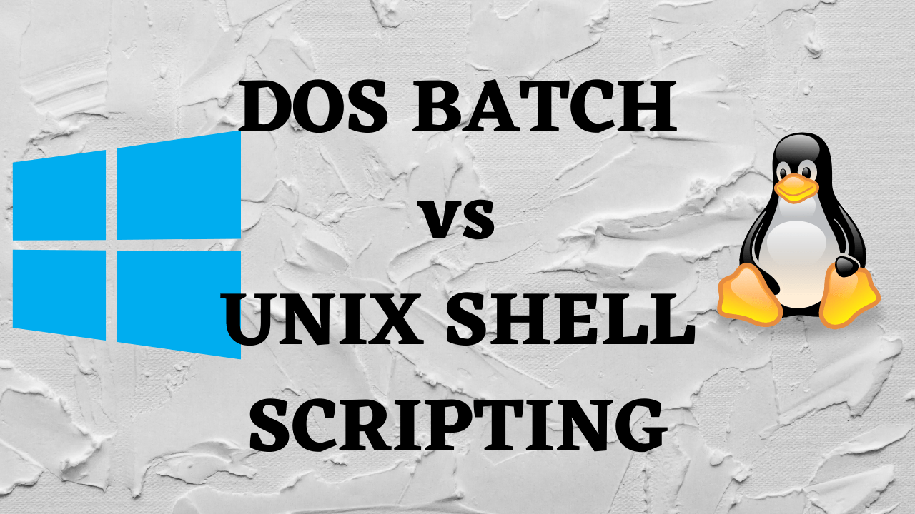 Converting DOS Batch Files to Shell Scripts - Wings Of Technology