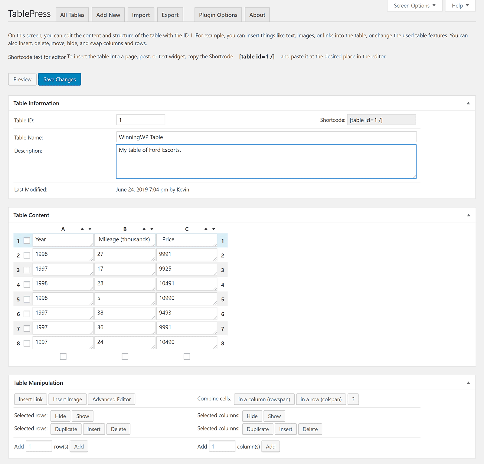 Wpdatatables lite (free) · 5. Top Seven Best Plugins for Creating Tables in WordPress (2021)
