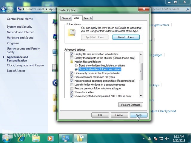 Cara Menampilkan Folder yang di Hidden pada Windows 7 | WinPoin