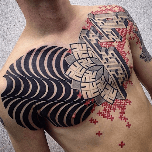 Tatuaggio Sul Petto 498_x_500_png