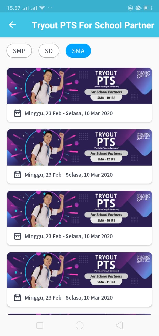 try out online ruangguru