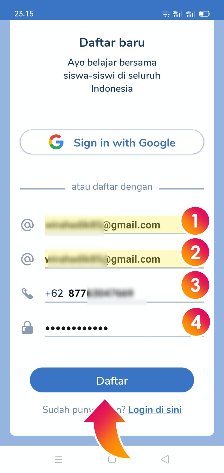 cara daftar pahamify