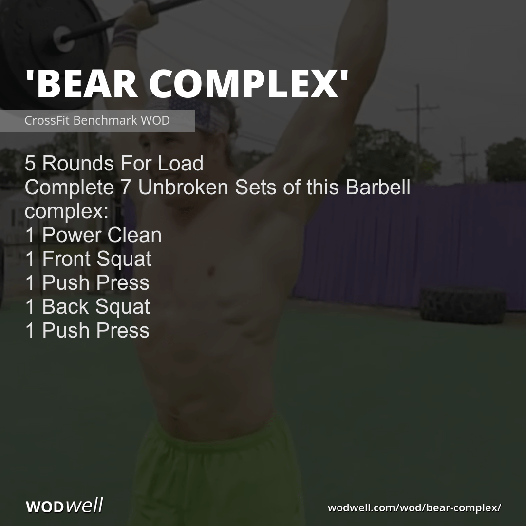 Small businesses are a big part of the american dream and a powerful engine for the american economy. "Bear Complex" WOD