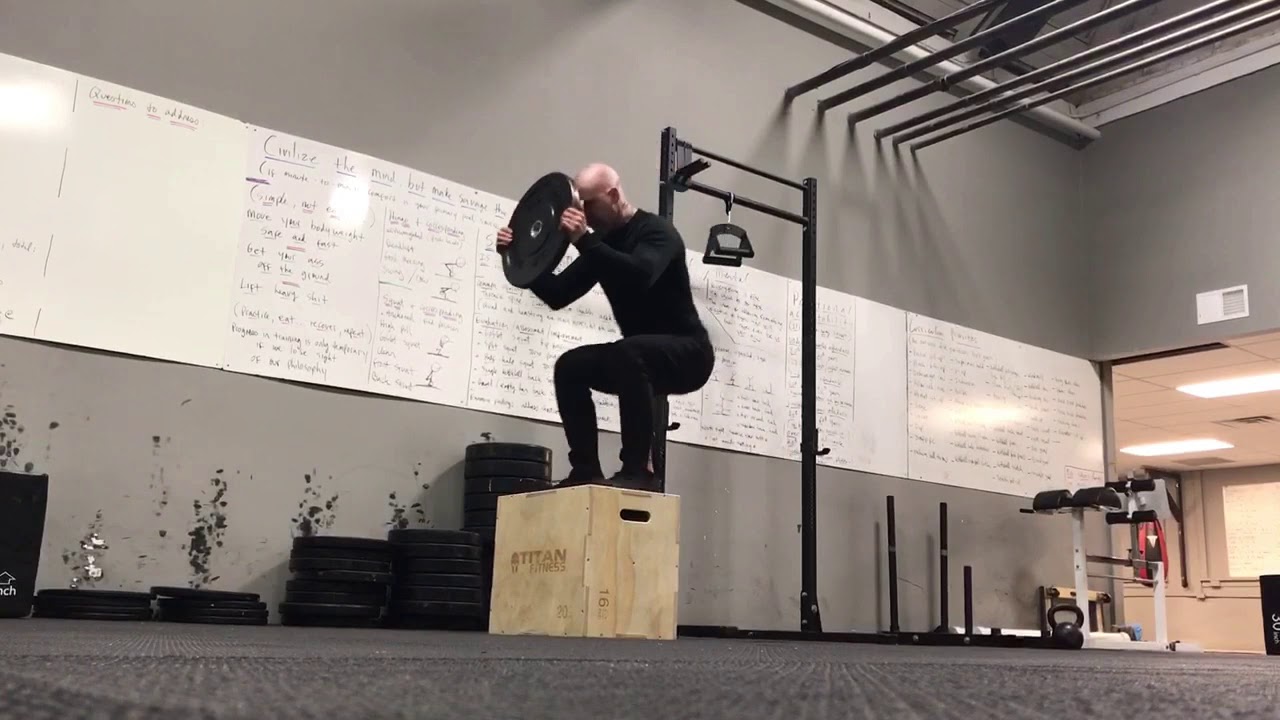 Weighted Box Jump - Wolf Brigade