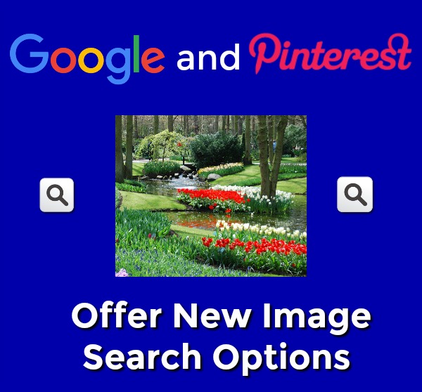 Google and Pinterest Offer New Image Search Options