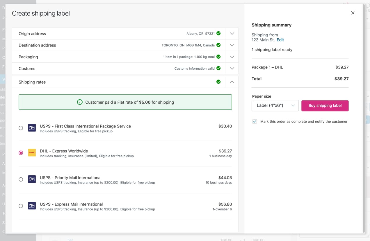 Explore · my dhl accounts · authorized account usage · access esecure · packaging settings · shipment references · printer settings · notifications and sharing . New Ship Internationally With Dhl And Woocommerce Shipping