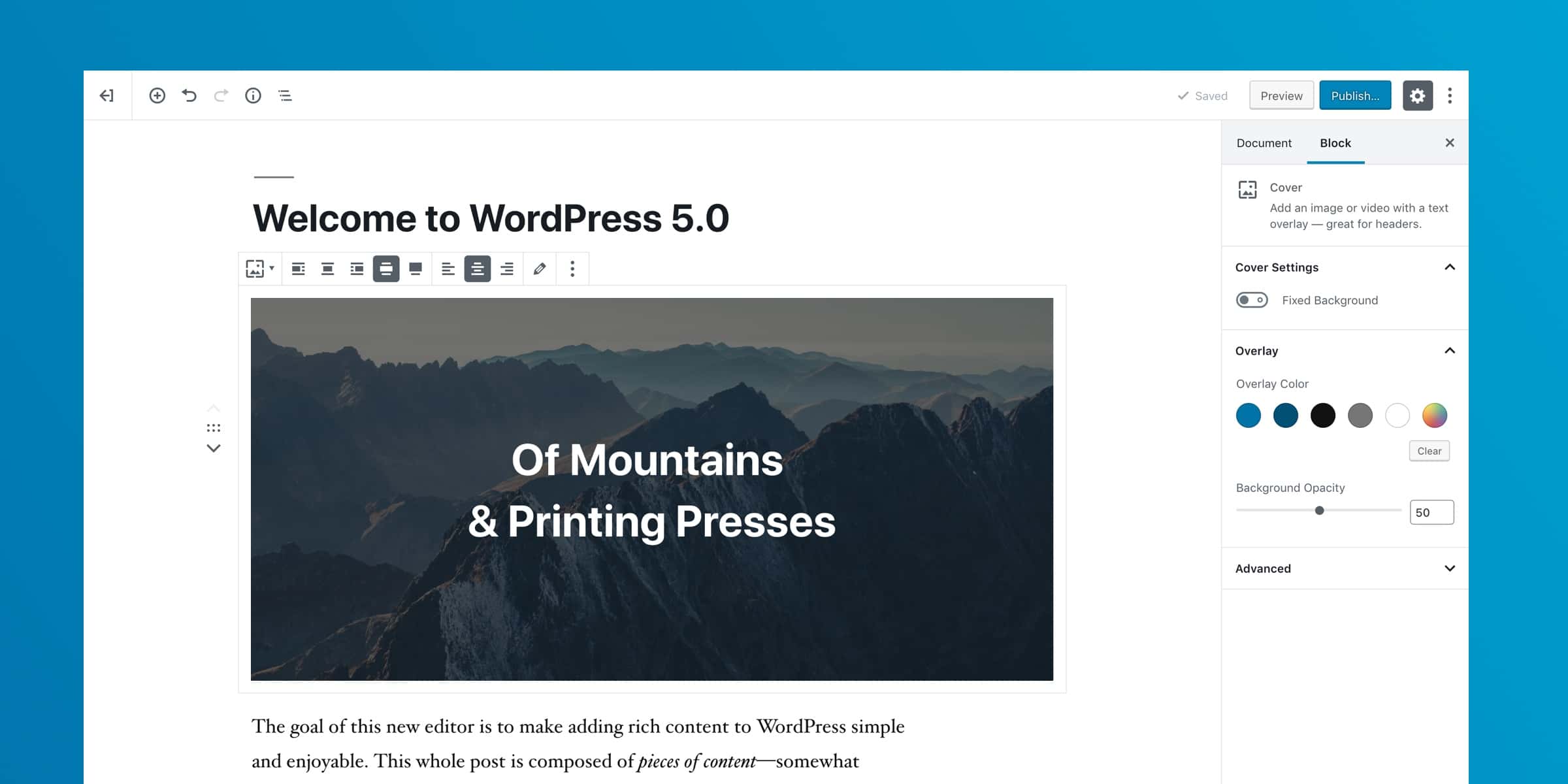 Ache o tema perfeito para o seu site wordpress. Version 5 0 Wordpress Org