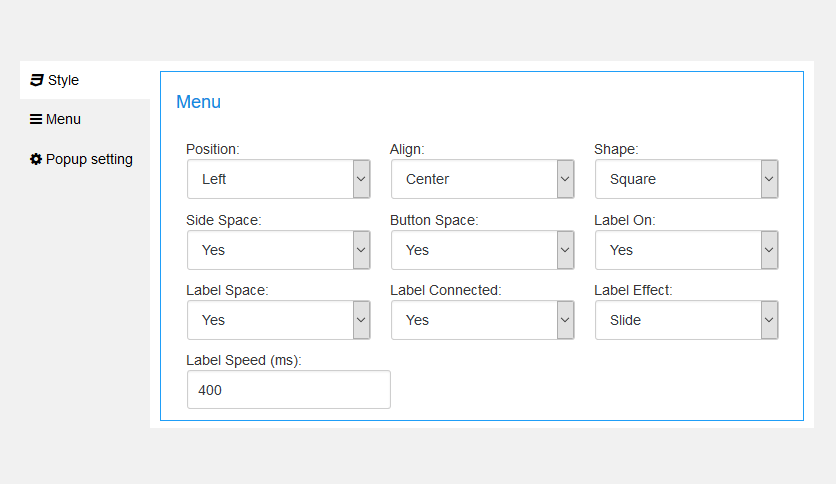 A sticky or floating navigation menu is one that 'sticks' to the top of the screen as a user scrolls down. Float Menu Pro is the Wordpress plugin for the floating menu