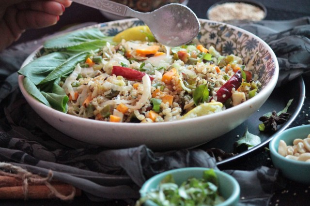 Navratri Fasting Recipe - Quinoa Pulao