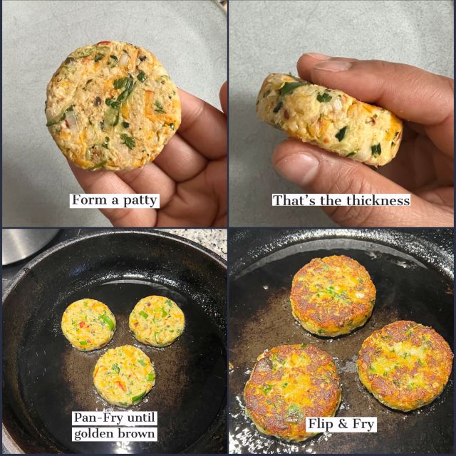 pumpkin and mozzarella cutlets
