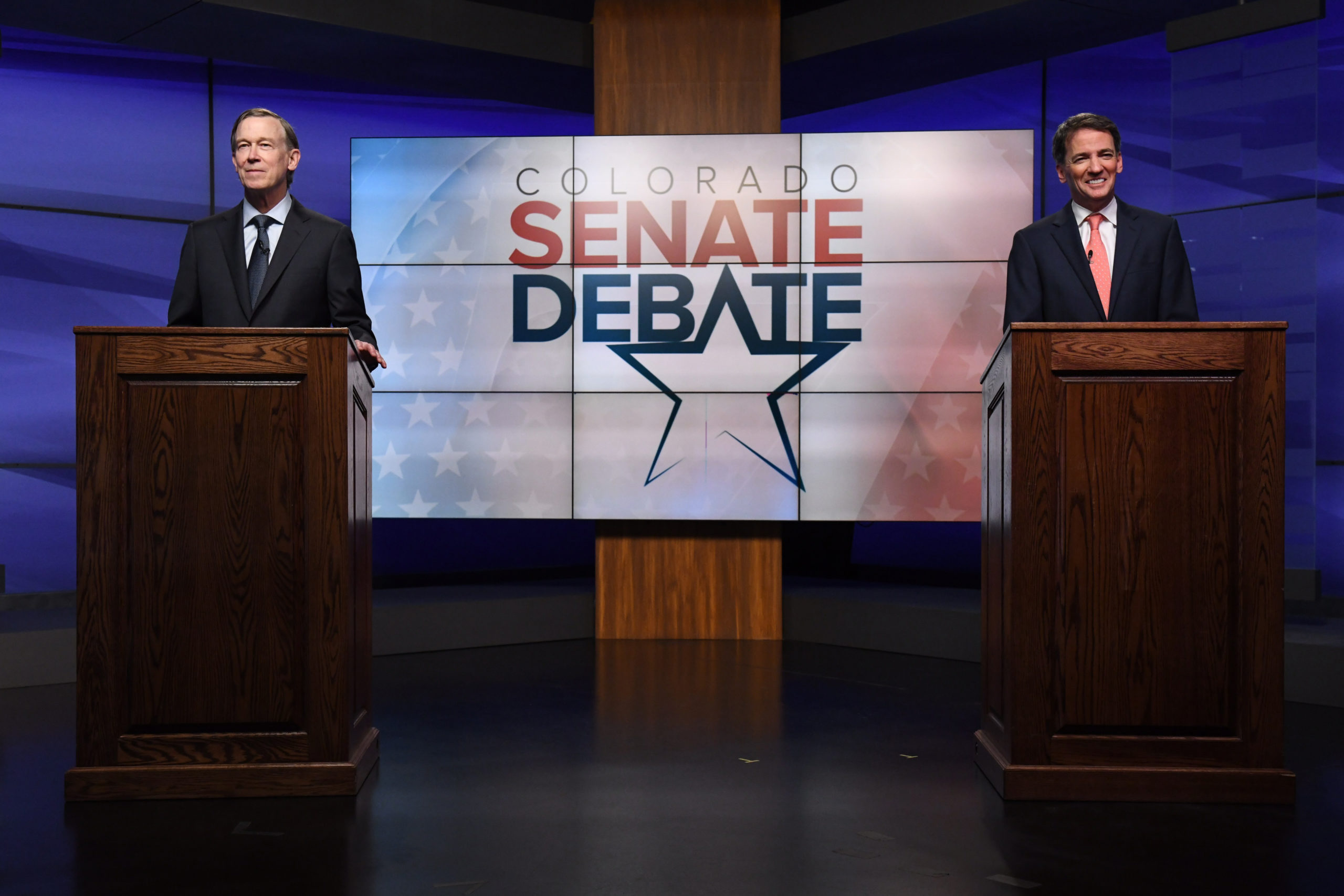 In Final Senate Debate, Hickenlooper And Romanoff Pitch Different