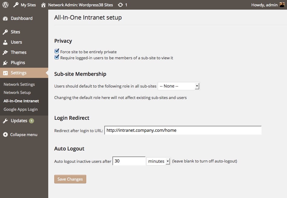 This plugin will let you easily manage bookings for meeting rooms, hotdesks, and any other common areas so that staff can see . All In One Intranet