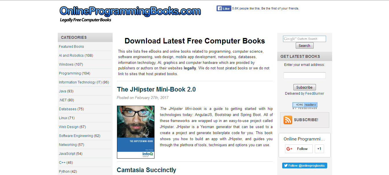 All of their textbooks for students are completely free to download and are written exclusively for … 13 Best Websites To Download Free Ebooks Wpaisle