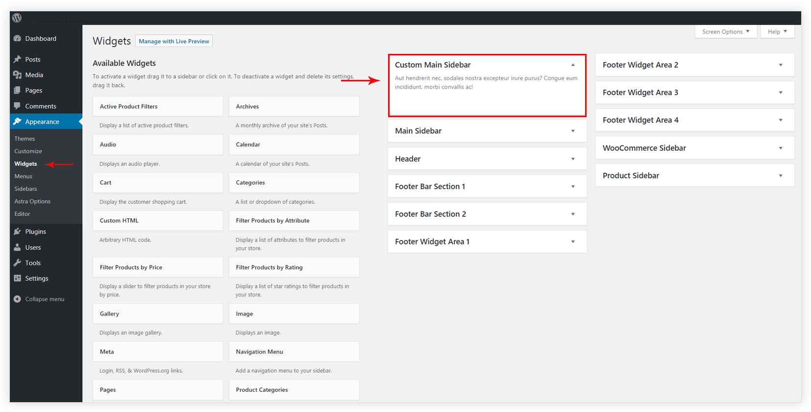 I want to render the custom sidebar in footer only, so i'll edit the footer.php file. How to Add Custom Sidebar to the Theme with Lightweight Sidebar Manager Plugin?