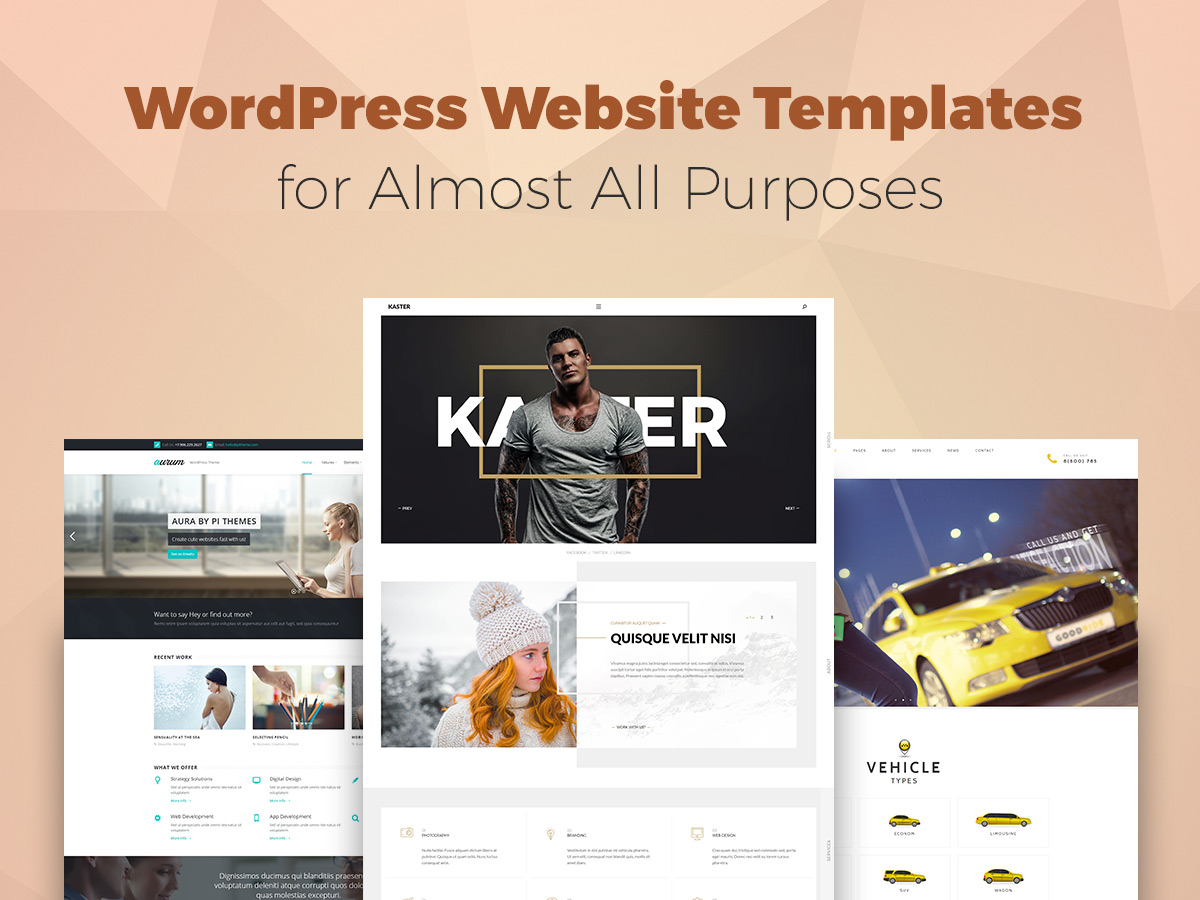 You can read about startups, . WordPress Website Templates for Almost All Purposes - WP Daddy