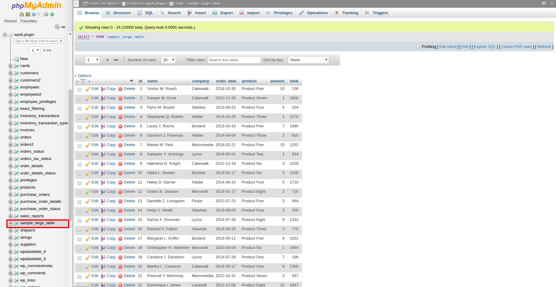 Class my_list_table extends wp_list_table { function getdata($ . Creating MySQL-based tables with server-side processing - wpDataTables - Tables and Charts ...