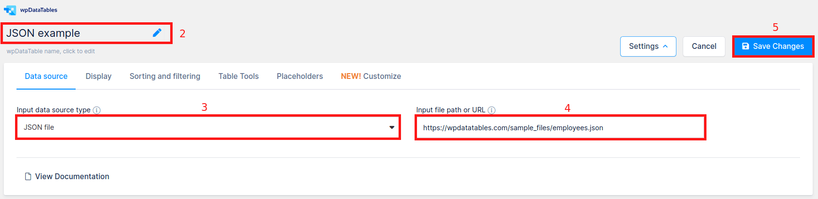 Download json content importer wordpress plugin for free/paid from download free wp plugins. Creating wpDataTables from JSON input - wpDataTables ...