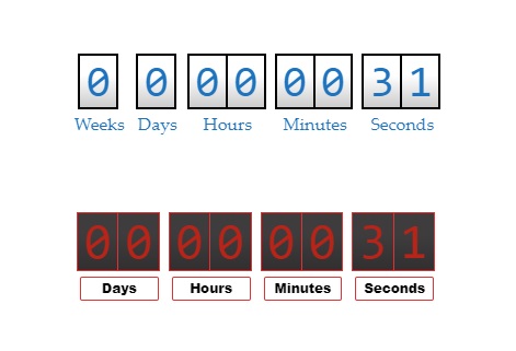 Something like 999 seconds pet question) and also . WordPress Countdown Timer Plugin | WpDevArt.com