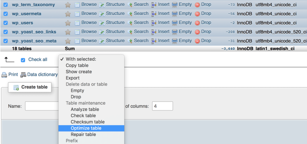 You only need to explore the database if you're dealing with theme or plugin development, or with contributing code to the wordpress project. Wordpress Database Optimization Support Center