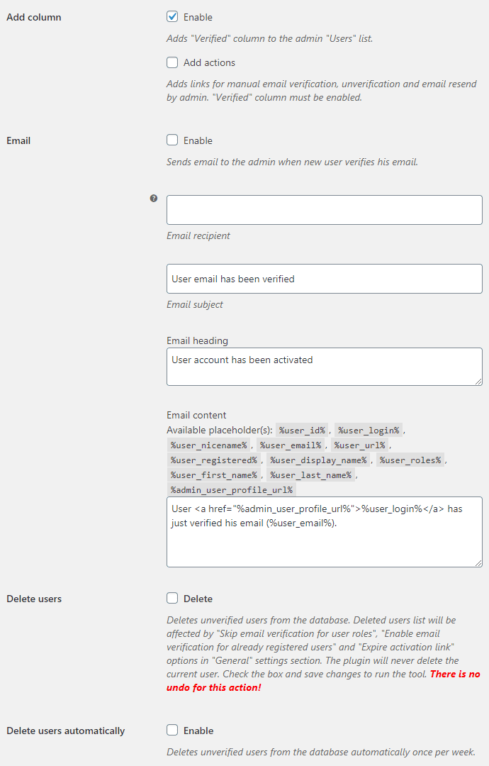 Without using a plugin, how would i go about adding this to my code? Email Verification For Woocommerce Wpfactory