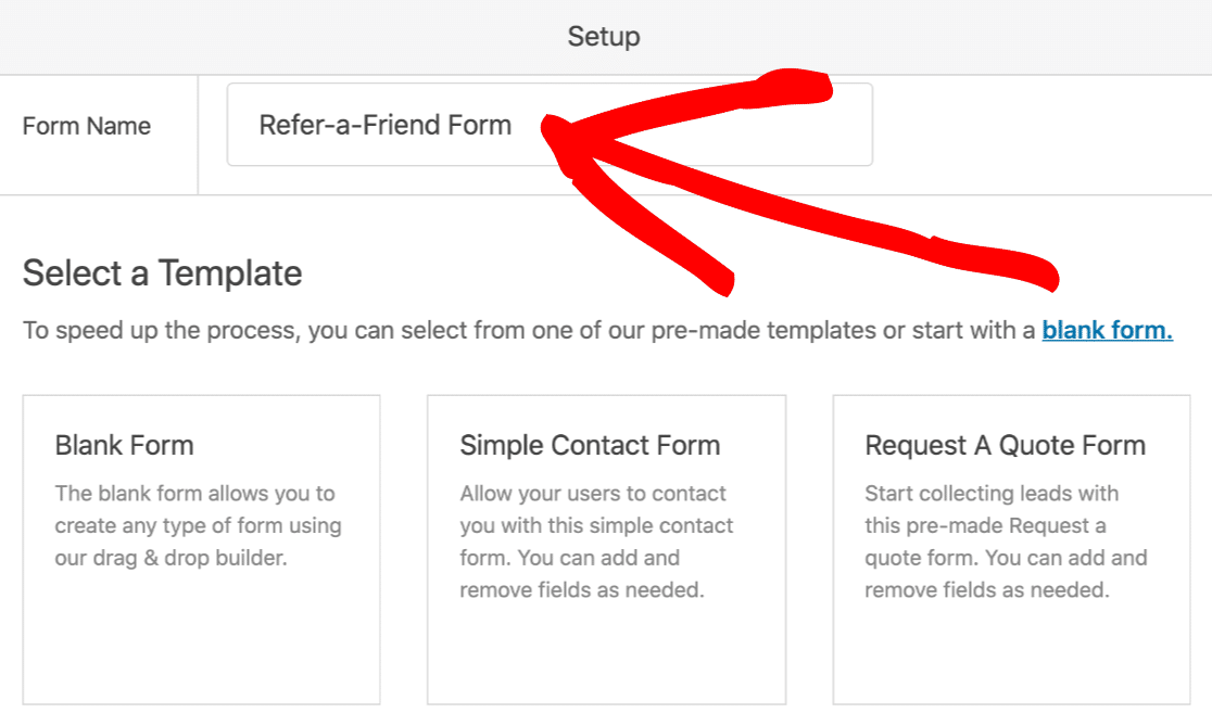Or, navigate to tools → earn. How To Create A Refer A Friend Form Template