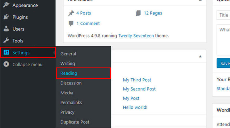 This static front page look is common for users . How to Make WordPress Static Page as Your Homepage - WPKlik