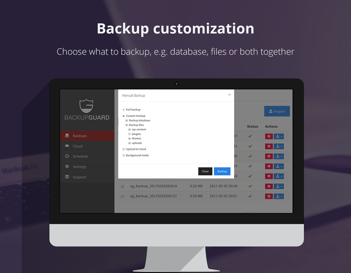 Backup wd is an easy to use wordpress plugin that allows to backup your entire website, including your database, media files, plugins, themes , etc. 8 Best WordPress Backup Plugins 2021 - WPlook Themes