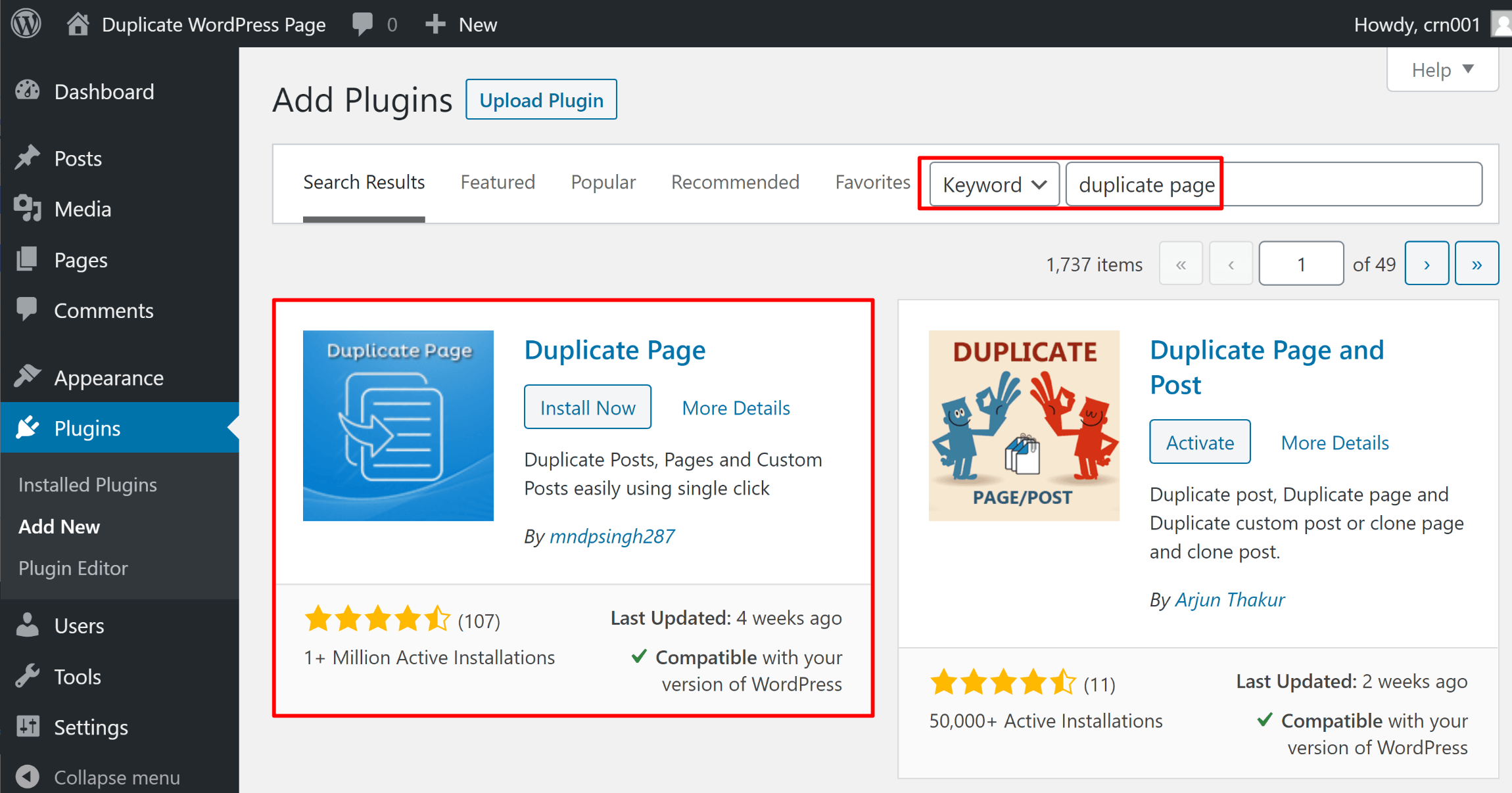 You can do using gutenberg or classic editor, as well as free wordpress plugins. How To Duplicate A Page Post In Wordpress The Easy Way