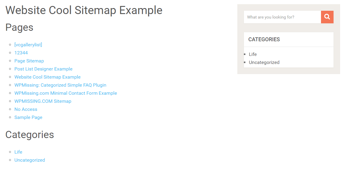 Free sitemap generators we've tested · 1. Minimalist Html Sitemap Generator Website Cool Sitemap Wp Missing