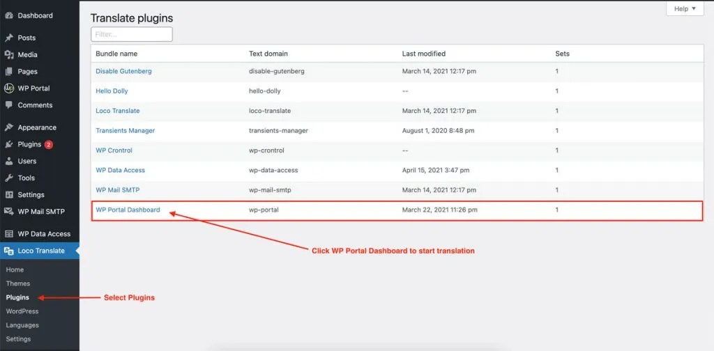 Best language translation plugins for wordpress · weglot · polylang · lingotek translation · google language translator · google website translator . How to translate WP Portal plugin - WPPacks