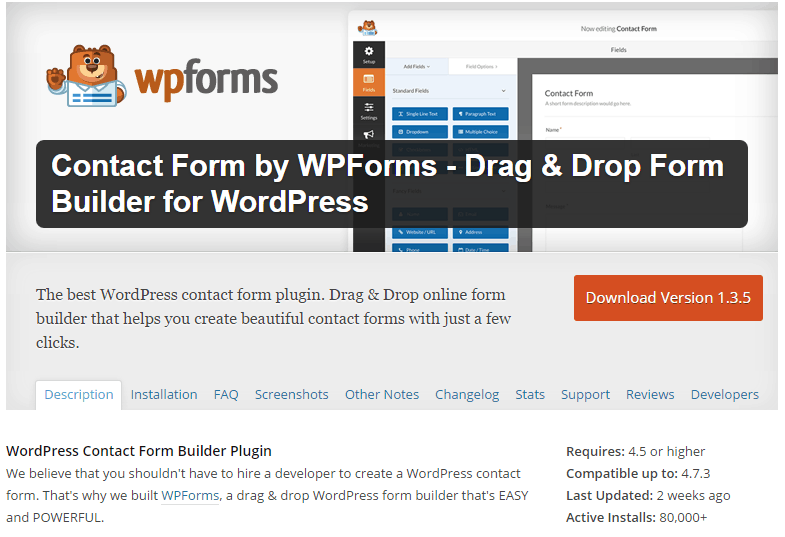 Hubspot wordpress contact form builder includes tools to help you . How To Add A Contact Form To WordPress Sidebar Widget