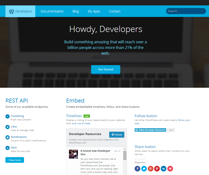 The official developer resources for elementor page builder. WordPress.com Developer Site Gets a Fresh Look and Updated Documentation - WP Tavern