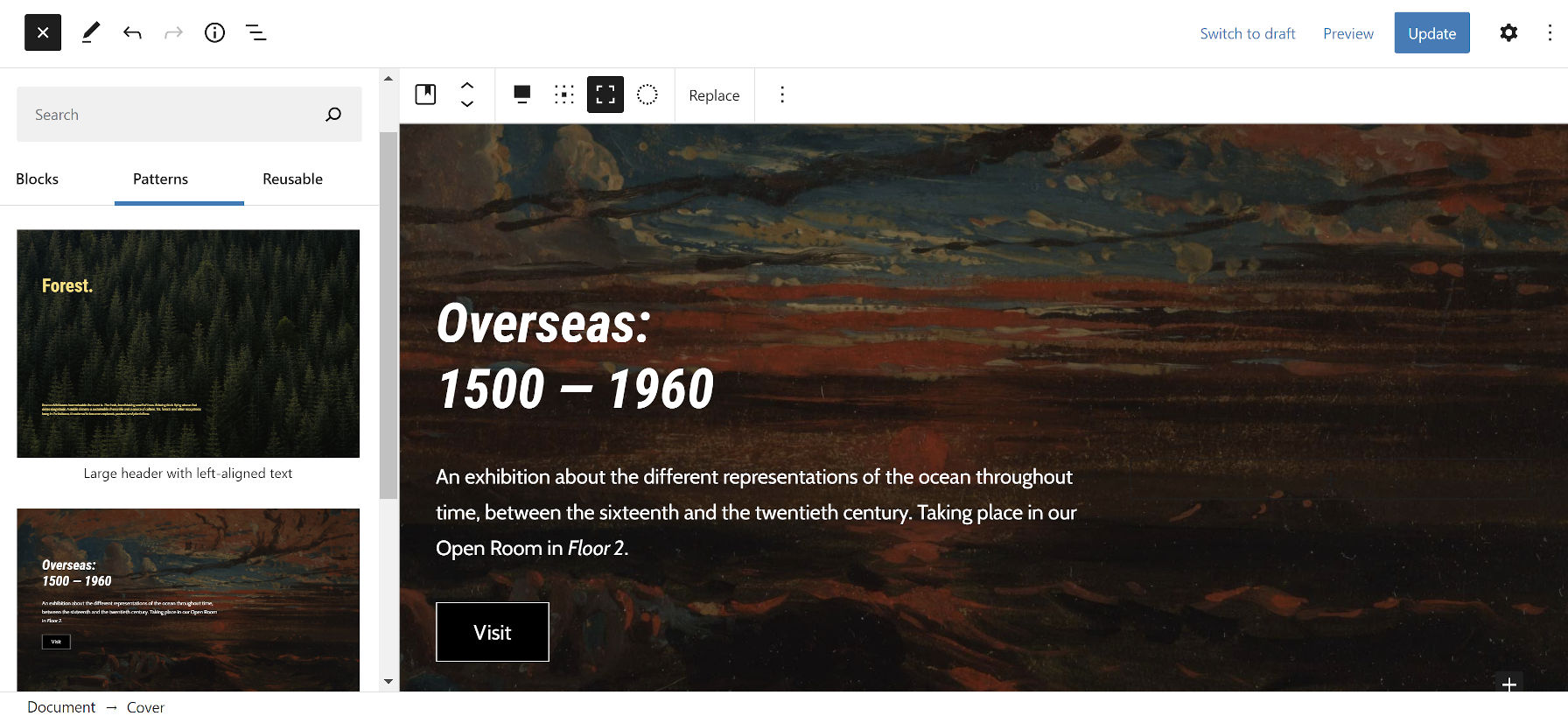 Gutenberg 10.7 Integrates With the Pattern Directory, Introduces New Block Design Controls