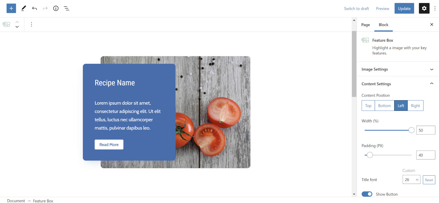 Building Featured Boxes With the WordPress Block Editor